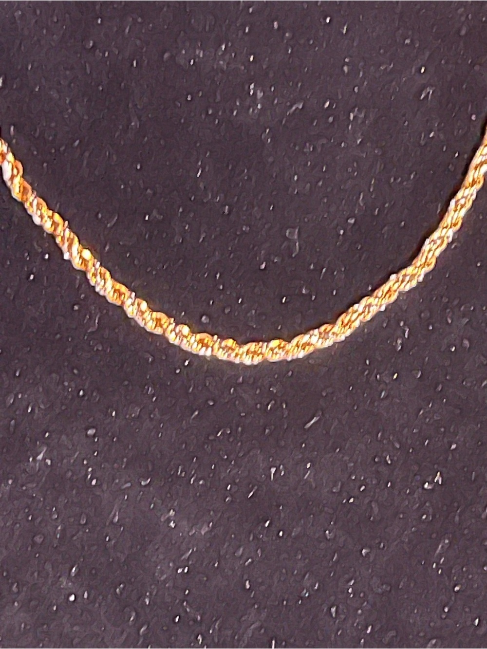 Napier Gold and Silver Rope Chain Necklace